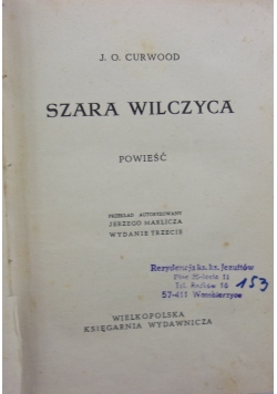 Szara wilczyca, 1948r.