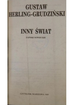 Inny świat