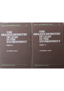 The Biogeochemistry of Lead in the Environment Part A i B