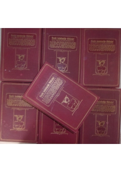 Reusche Kaufmannische Bibliother,Band 1-8,zestaw 7 książek,1914r.