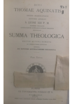Summa theologica, 1894r