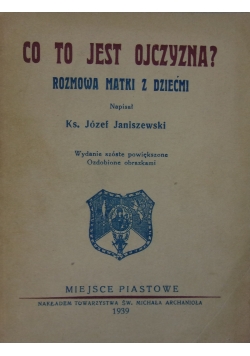 Co to jest ojczyzna,1939r