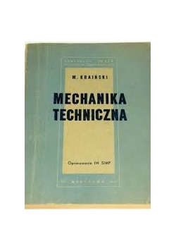 Mechanika techniczna kraiński,1949