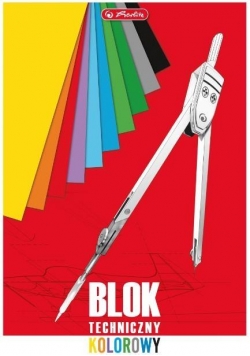 Blok techniczny kolorowy A3/10K (5szt)