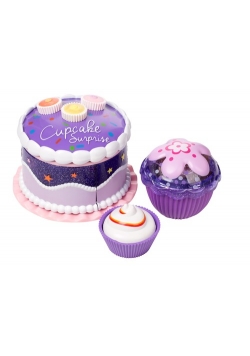 Cupcake zestaw Tort fioletowy