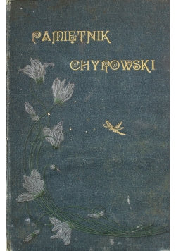 Pamiętnik Chyrowski 1903 r