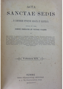 Acta Sanctae Sedis, 1881 r.
