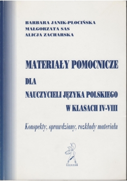Materiały pomocnicze dla nauczycieli języka polskiego