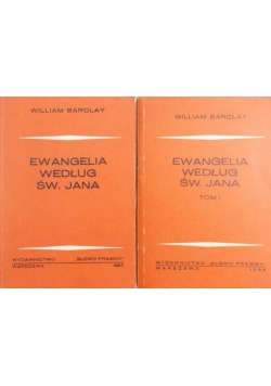 Ewangelia według Św Jana Tom 1 i 2