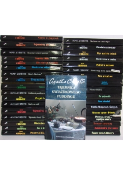 Agatha Christie, zestaw 35 książek