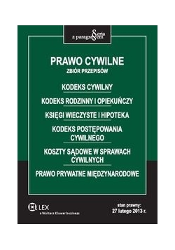 Prawo cywilne Zbiór przepisów