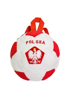 Plecak kibica Football piłka czerwony