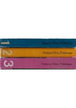 Historia filmu polskiego, tom 1-3