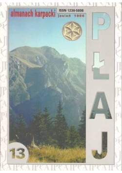 Płaj  13 almanach karpacki jesień 1996