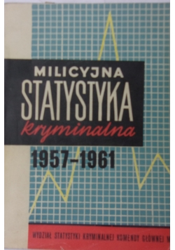 Milicyjna statystyka kryminalna 1957-1961