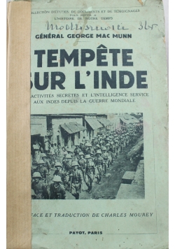 Tempete Sur L inde 1936 r.