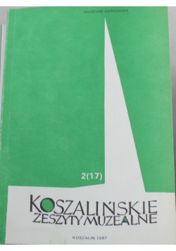 Koszalińskie zeszyty muzealne 1 17