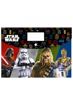 Teczka kopertowa A4 PP Star Wars 16 DERFORM