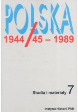Polska 1944/45 - 1989