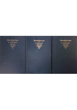 Moraltheologie, zestaw XII-XIV, 1901r.