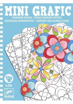 Mini Grafika - Kolorowanie kwiatów