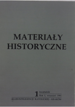 Materiały historyczne