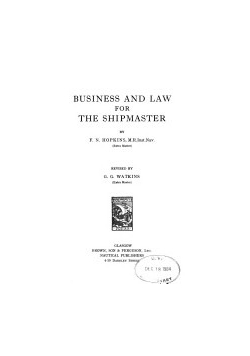 Business and law for the shipmaster