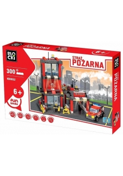 Klocki Blocki Straż Pożarna Remiza Strażacka