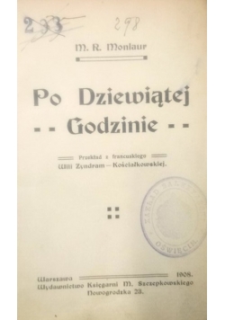 Po dziewiątej godzinie, 1908 r.