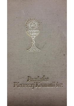 Pamiątka Pierwszej Komunii św.
