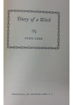 Diary of a Witch