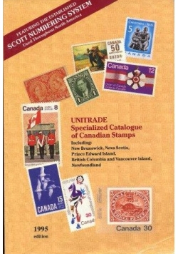 Unitrade Specjalized Catalogue of Canadian Stamps