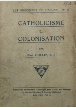 Catholicisme et colonisation 1927 r.