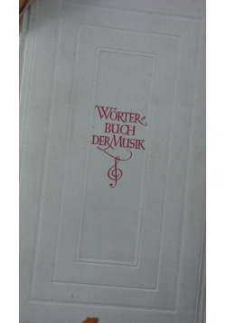 Worterbuch der musik, 1940 r.