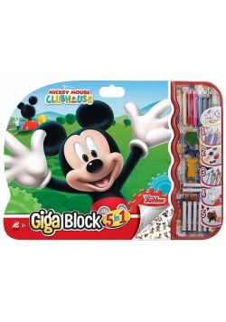 Giga Block - Zestaw dla artysty 5w1 - Mickey 2