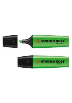 Zakreślacz Boss zielony (10szt) STABILO