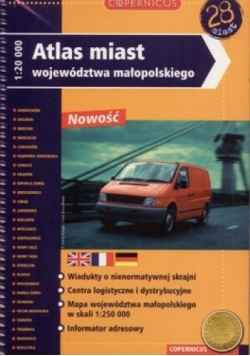 Atlas miast województwa małopolskiego 1:20000