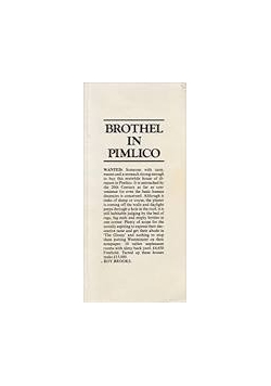 Brothel in Pimlico