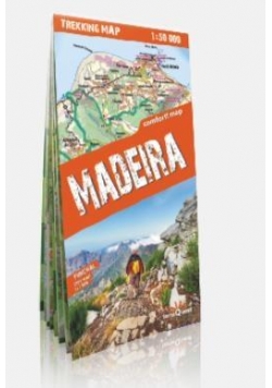 Trekking map Madera 1:50 000 mapa