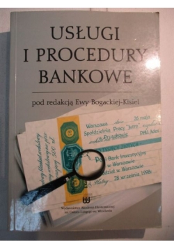 Usługi i procedury bankowe