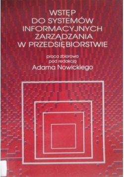 Wstęp do systemów informacyjnych zarządzania w przedsiębiorstwie