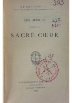Les Offices envers le Sacre Cceur, 1913r.