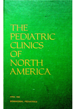 The pediatric clinics of North America volume 29 number 2