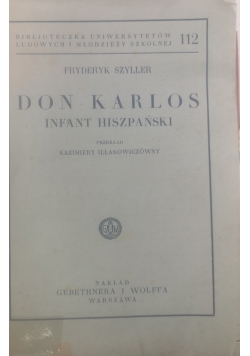 Don Karlos infant hiszpański 1933r.