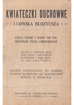 Kwiateczki duchowne, 1907 r.