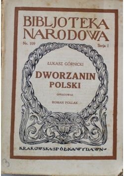 Dworzanin Polski 1928 r.