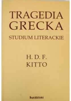 Tragedia grecka Studium literackie