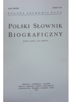 Polski słownik biograficzny, zeszyt 139