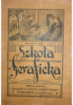 Szkoła Seraficka ,1926r.