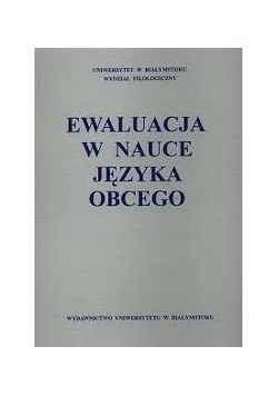 Ewaluacja w nauce języka obcego